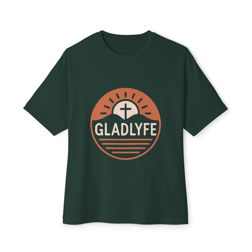 Spiritual Oversized Tee, Christian T-Shirt, Faith-Based Apparel, Relaxed Fit Top, Inspirational Graphic Tee