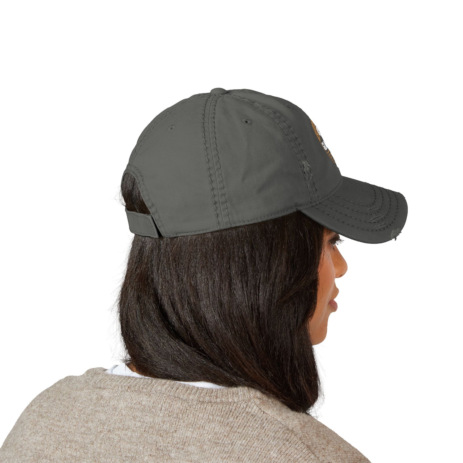 Distressed Dad Hat with Gladlyfe Embroidery | Casual Style Cap for Outdoor Adventures, Gifts for Dads, Trendy Accessory, Summer Hat, [...]