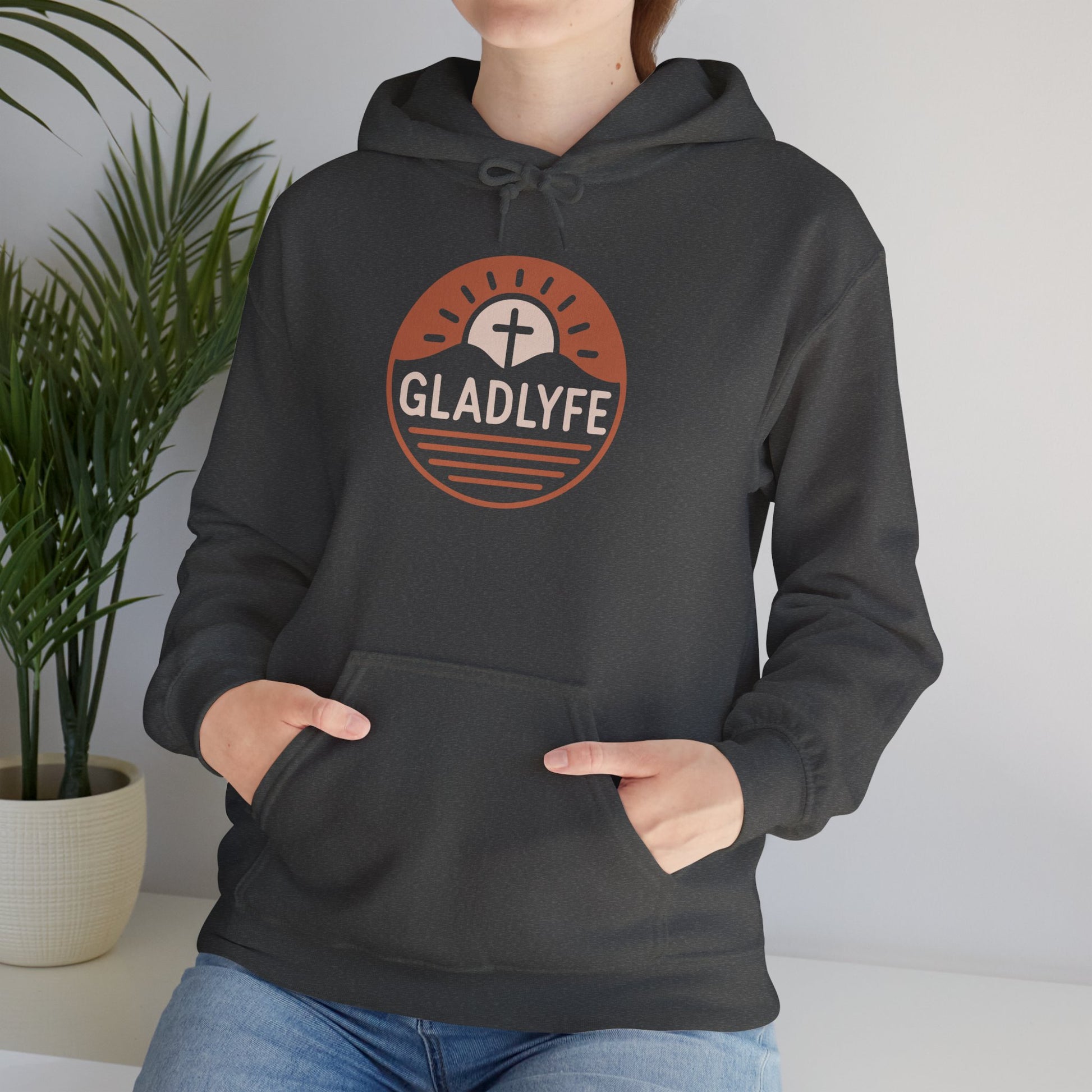Gladlyfe Unisex Heavy Blend Hooded Sweatshirt, Cozy Gift for Friends, Religious Apparel, Inspirational Hoodie, Everyday Style, Casual [...]